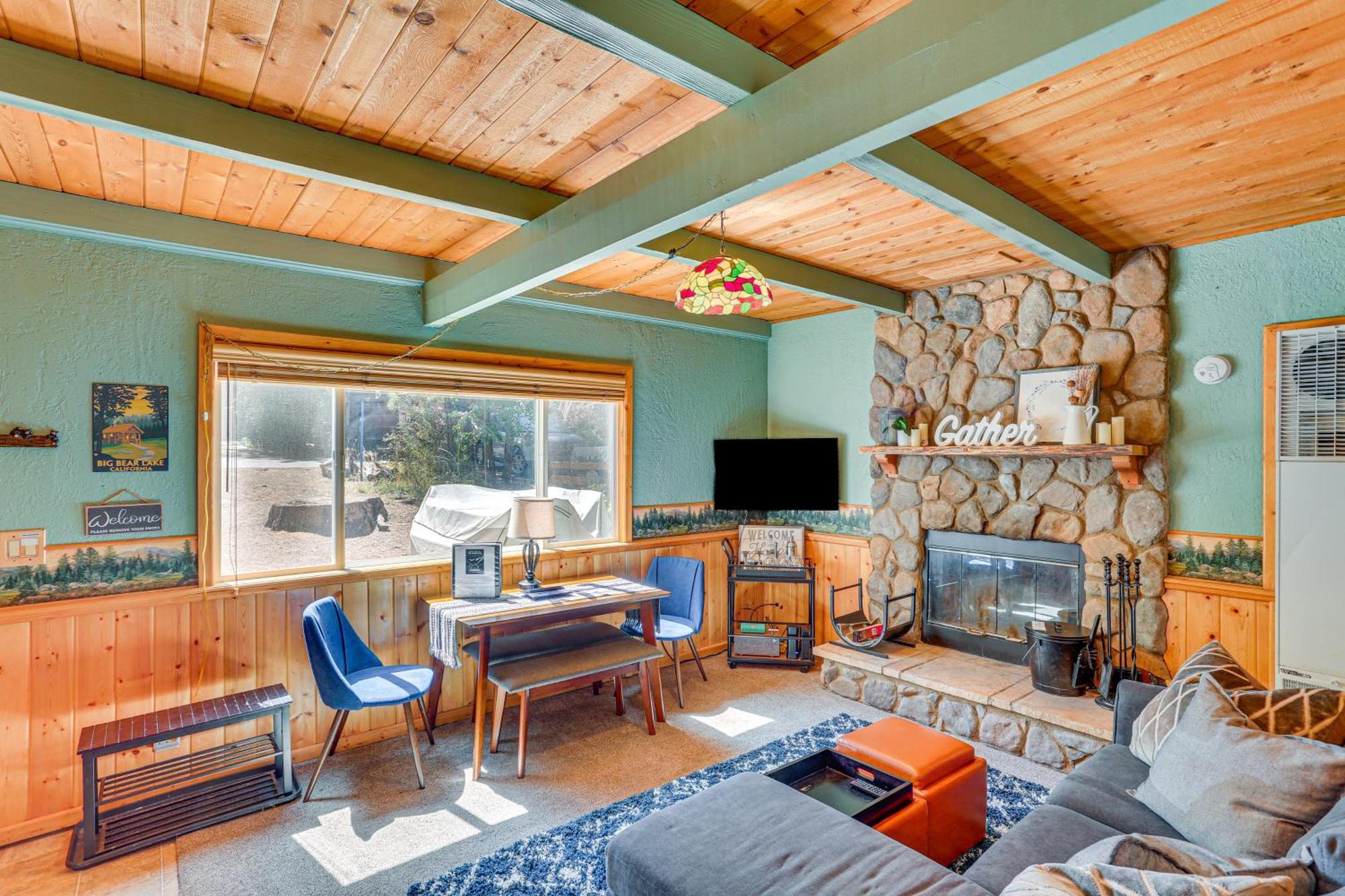 Vila Big Bear Lake Cabin About 1 Mi To Snow Summitandbig Bear Exteriér fotografie